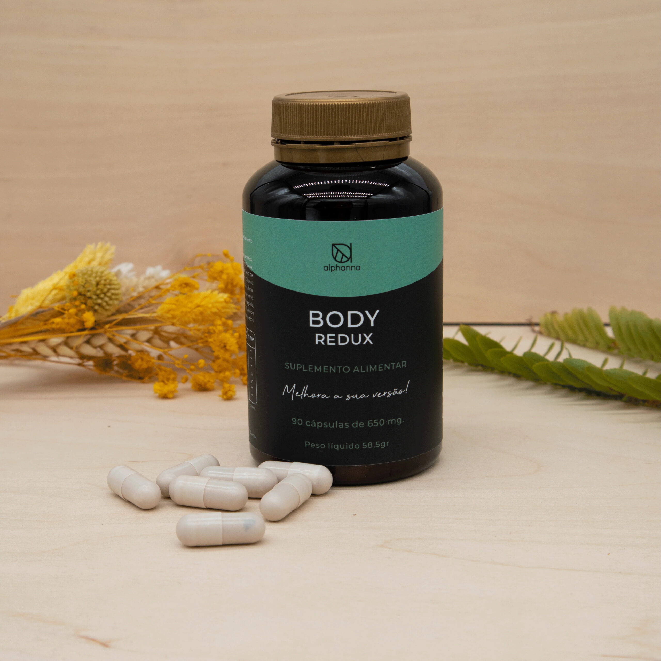 Food supplement in capsules: 90 capsules of 650 mg Revitalize and sculpt your body with Body Redux, a powerful supplement that supports fat metabolism and promotes lean muscle tone. Boost your energy, enhance your workouts, and achieve your fitness goals faster with this expert-formulated blend.