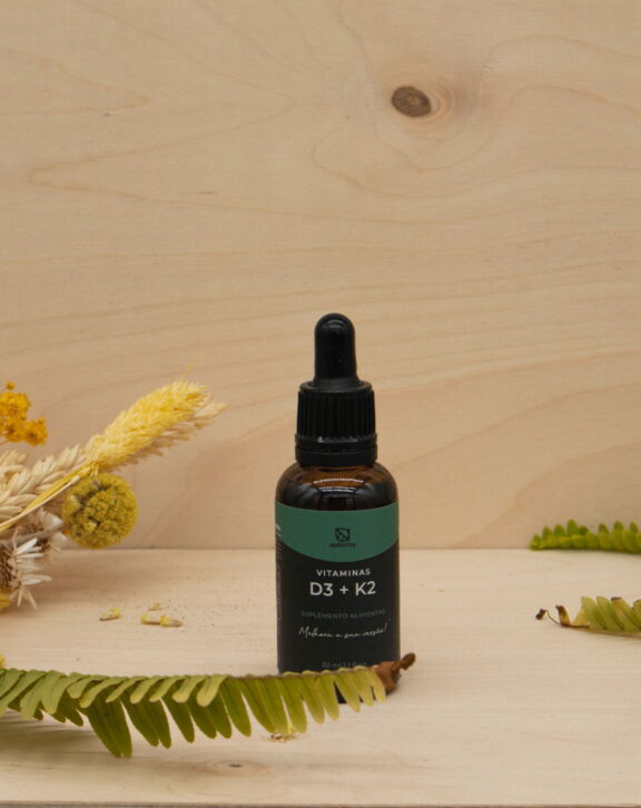 Food supplement in drops. 30 ml Dropper Boost your bone, muscle, and immune health with our powerful Vitamin D3 + K2 supplement, designed to support optimal calcium absorption and overall vitality. Stay strong, inside and out!