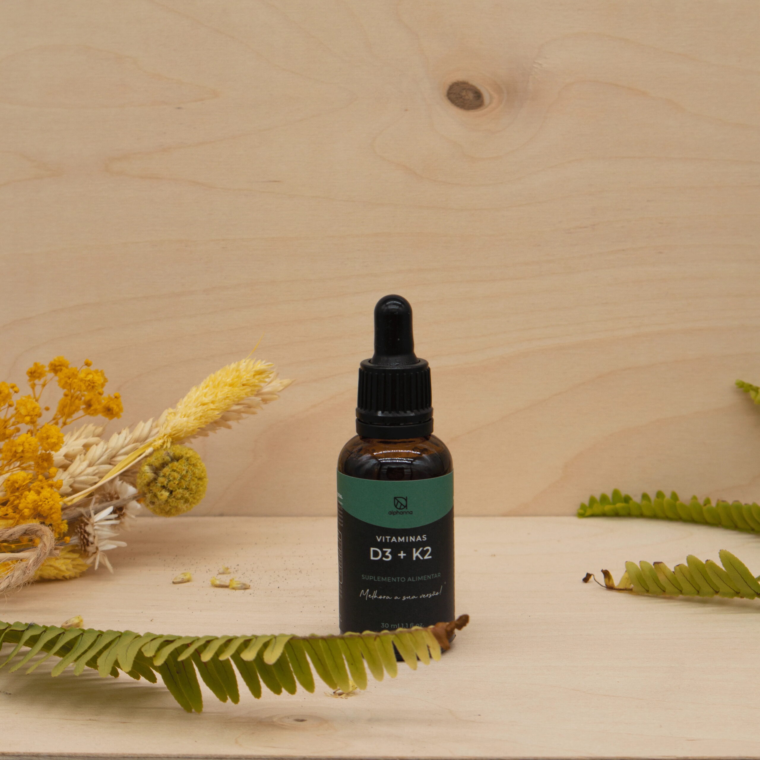 Vitamins D3 + K2